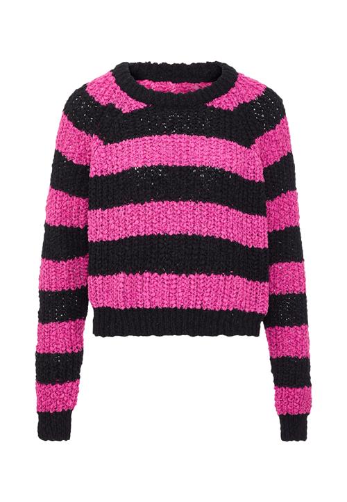 MYMO Pullover  pitaya / sort