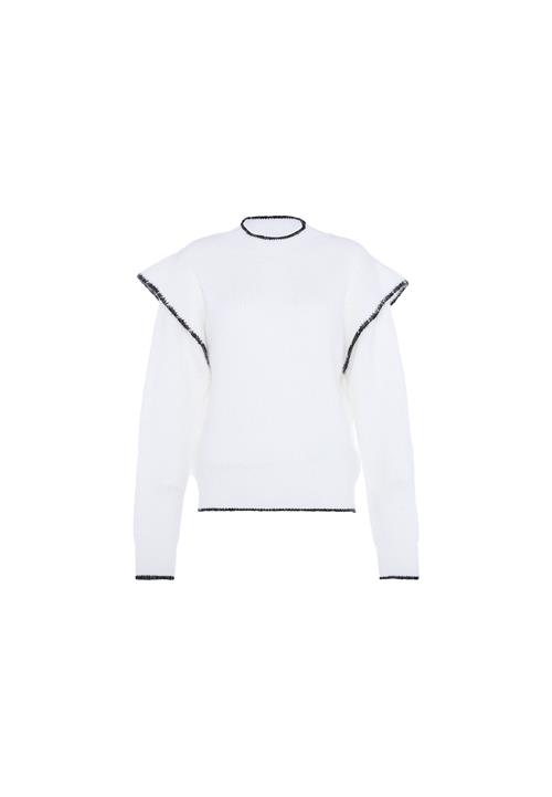 faina Pullover  sort / hvid
