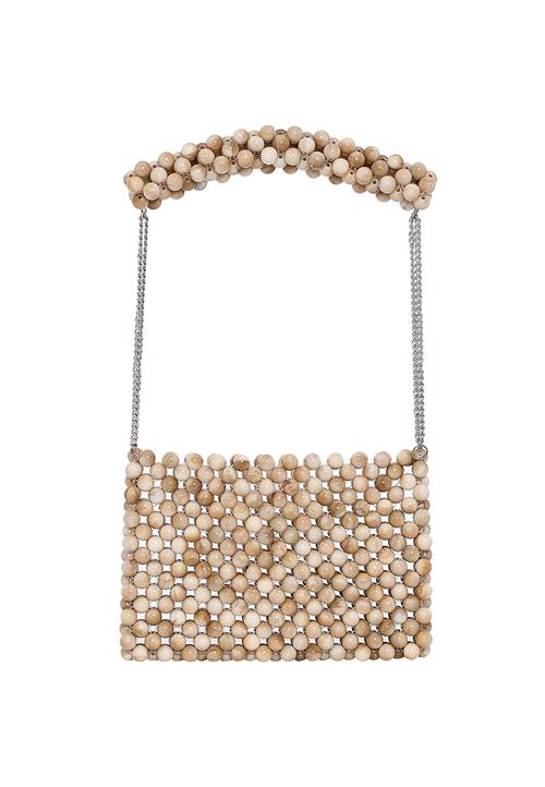FELIPA Håndtaske  lysebeige / mørkebeige