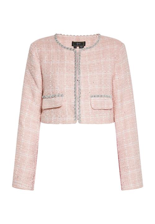faina Blazer  lyserød / hvid