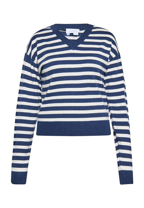 usha BLUE LABEL Pullover  marin / hvid