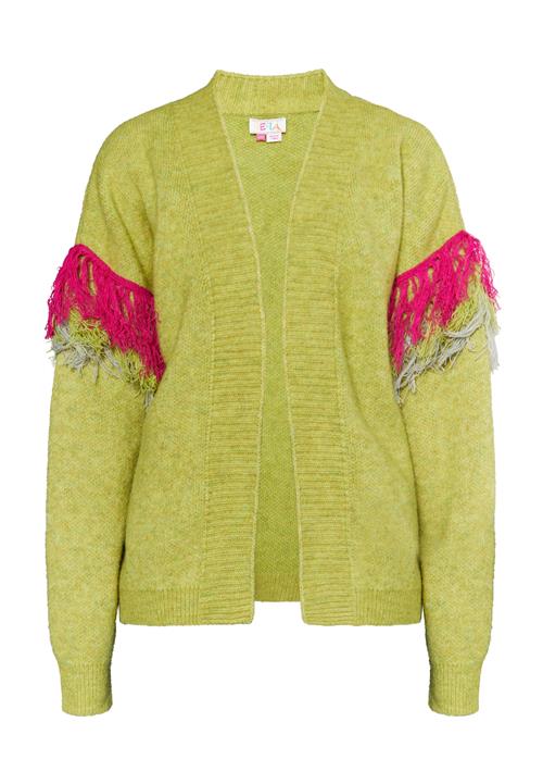 Se IZIA Cardigan 'Hoona'  lysegrå / lime / fuchsia ved About You