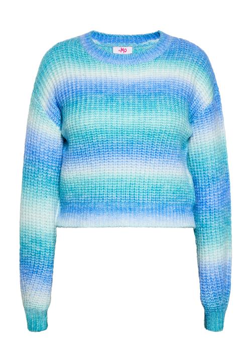 MYMO Pullover  blå / turkis / hvid