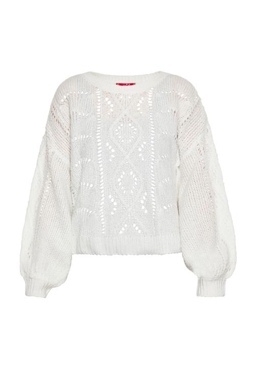 swirly Pullover  hvid