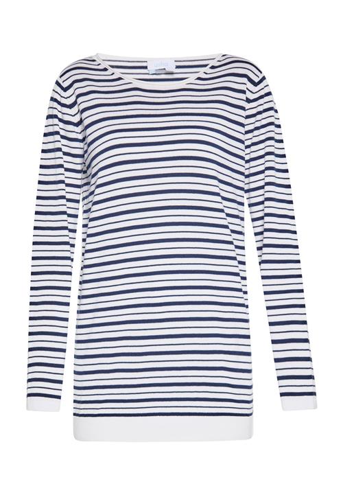 usha BLUE LABEL Pullover  marin / hvid