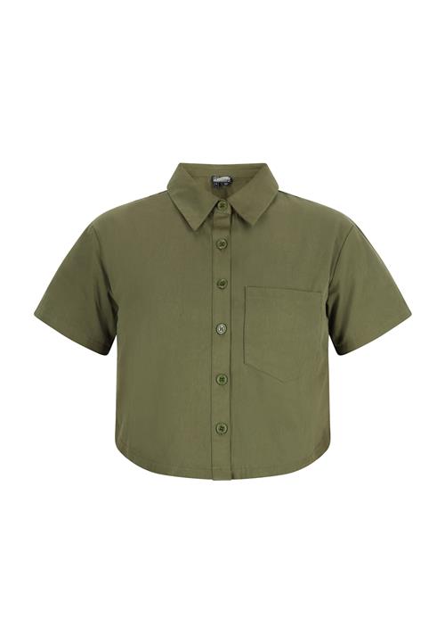 DreiMaster Vintage Bluse  oliven