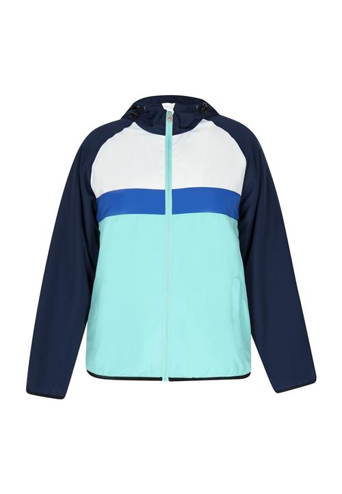 myMo ATHLSR Overgangsjakke  blå / marin / aqua / hvid