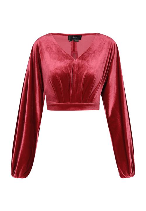 faina Bluse  mørk pink