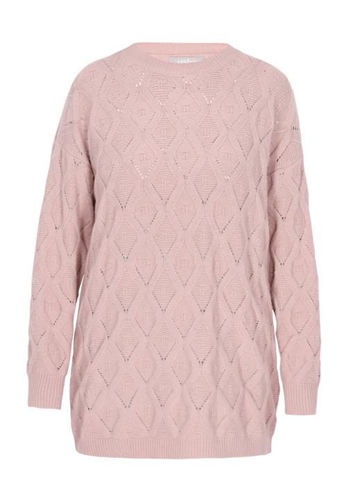 Usha Pullover i overstørrelse  gammelrosa