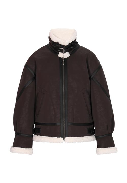 DreiMaster Vintage Overgangsjakke  beige / mørkebrun