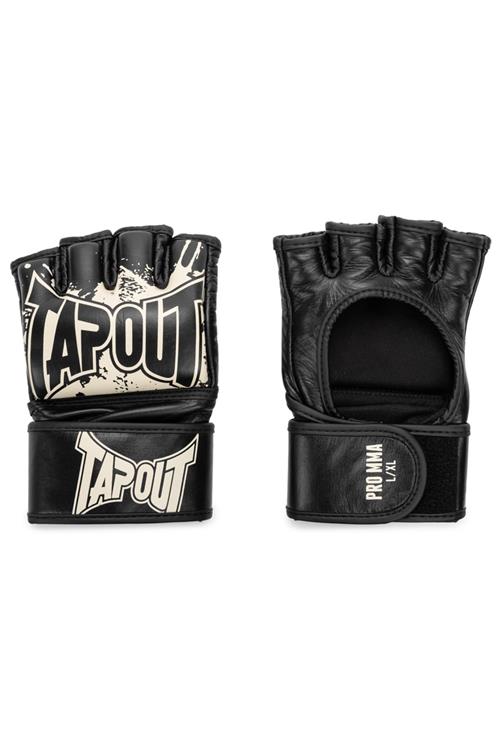 Tapout Korte fingerhandsker 'MMA Pro Fight'  lysebeige / sort