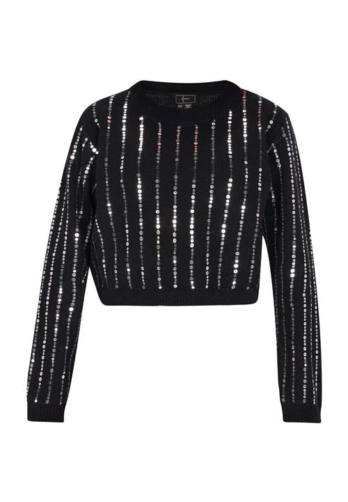 faina Pullover  sort / sølv