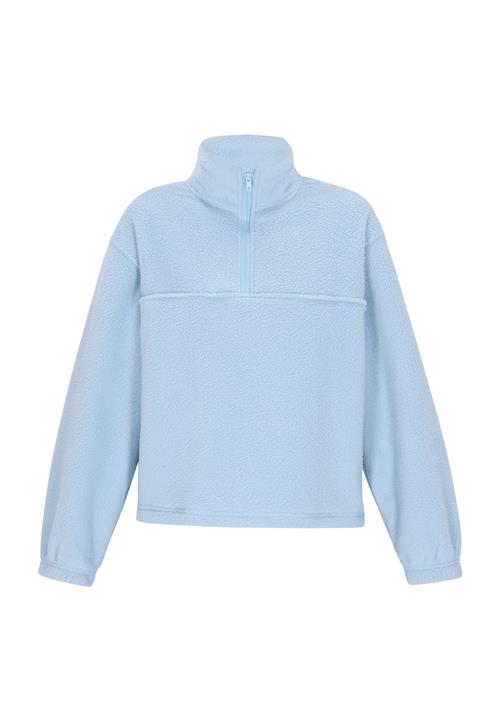 swirly Pullover 'Back To School'  himmelblå
