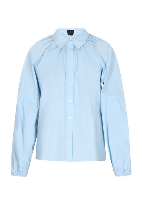 DreiMaster Klassik Bluse 'Classic Look'  lyseblå