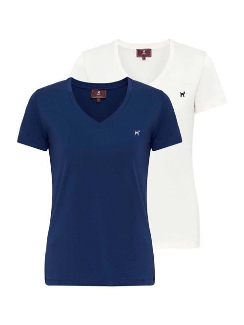 Williot Shirts  mørkeblå / hvid