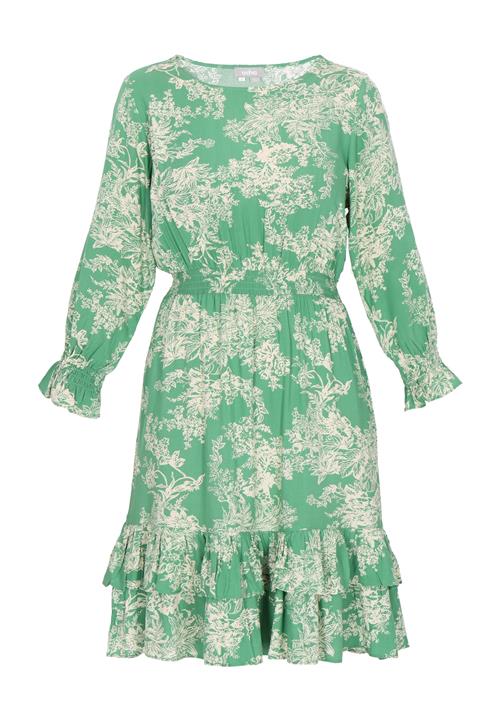 Usha Kjole  jade / hvid