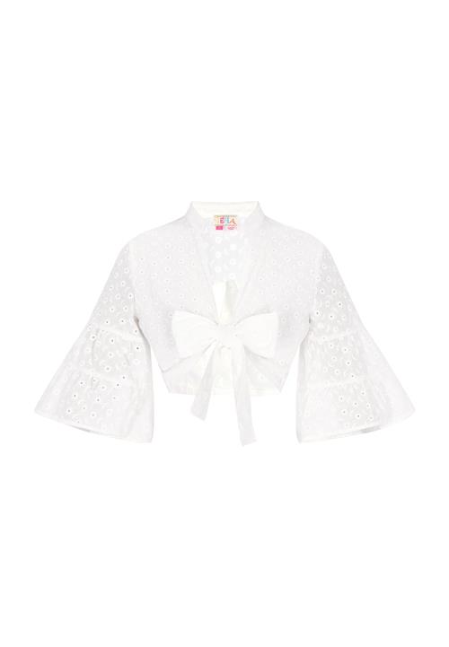 IZIA Bluse  hvid