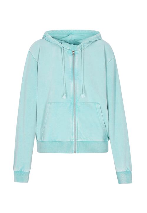 IZIA Sweatjakke 'Fashion Look'  turkis