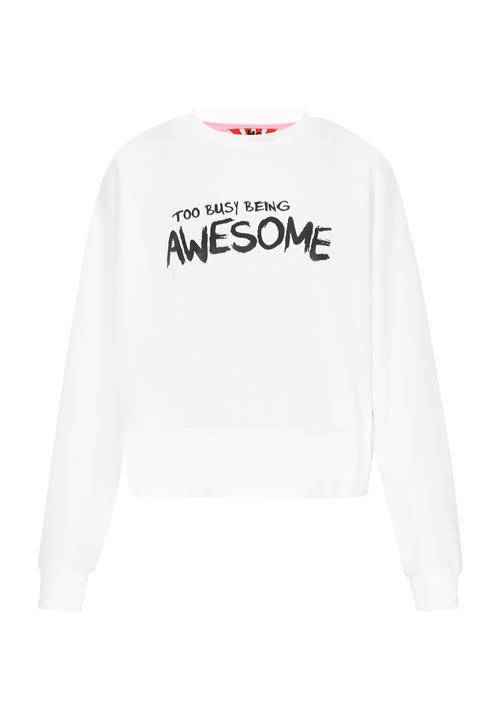 myMo ROCKS Sweatshirt  sort / hvid