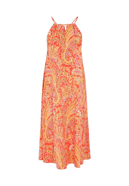 Se IZIA Kjole 'Spring Summer'  curry / lysegul / orange / lyserød ved About You