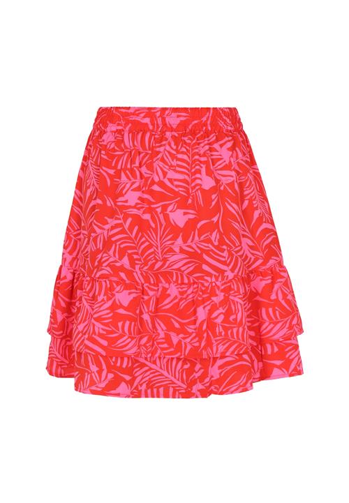 IZIA Nederdel  pink / orangerød