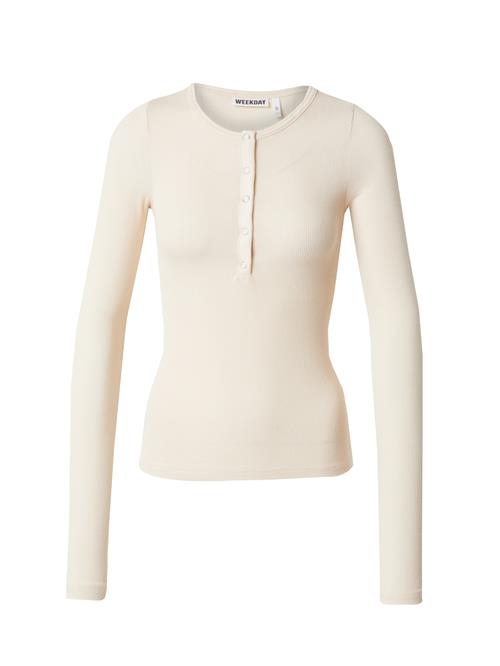 WEEKDAY Shirts 'Florie'  lysebeige