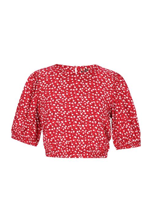 myMo ROCKS Bluse  rød / hvid
