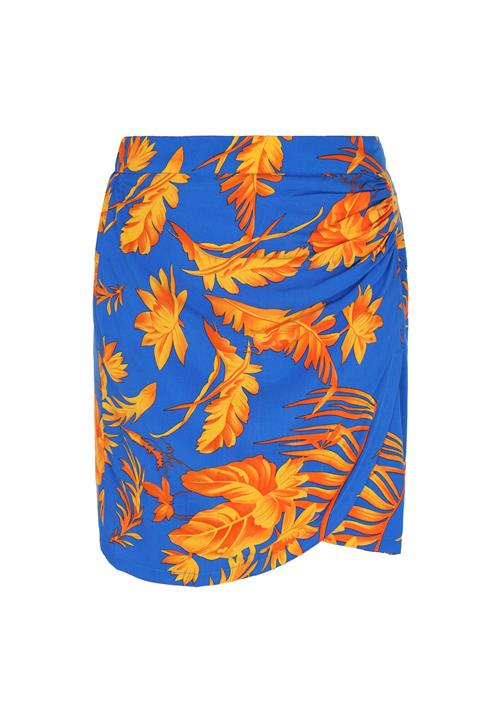 IZIA Nederdel 'Back To School'  blå / orange / hummer