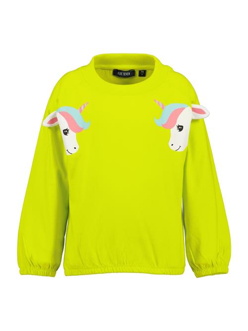 BLUE SEVEN Sweatshirt  lyseblå / lemon / lys pink / hvid