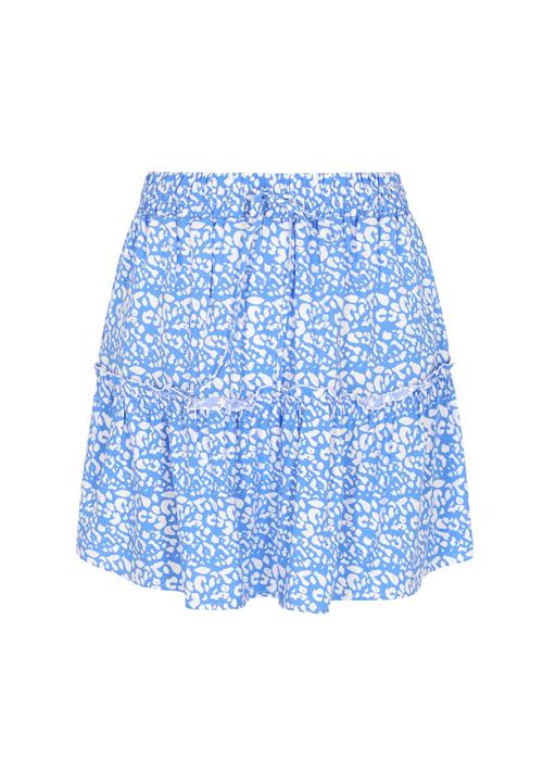 swirly Nederdel 'Back To School'  blå / hvid