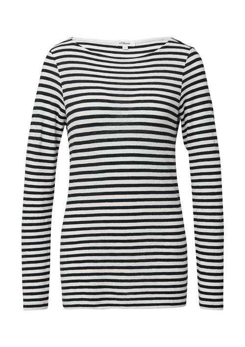 s.Oliver Shirts  sort / hvid