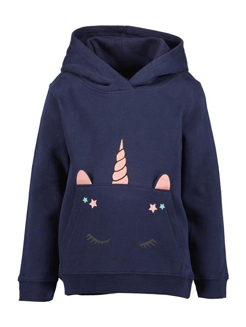 BLUE SEVEN Sweatshirt  marin / turkis / gammelrosa / sort