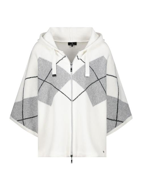 monari Cardigan  grå-meleret / sort / offwhite