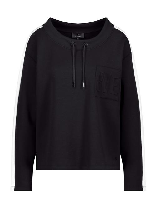 monari Sweatshirt  sort / hvid