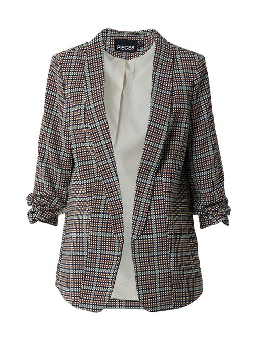 PIECES Blazer 'PCBOSS'  elfenben / navy / karamel / mint