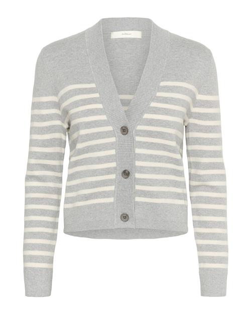 InWear Cardigan 'Wallis'  lysebeige / grå-meleret