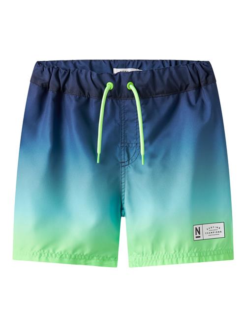 NAME IT Badeshorts Pzocca Pool Blue Ombre
