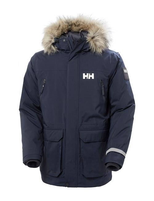 Se Reine Parka Helly Hansen Navy ved Booztlet