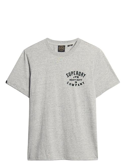 Machined Goods Workwear Tee Superdry Grey