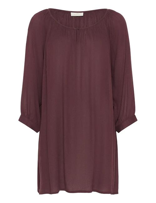 Amber Tunic Kaffe Burgundy