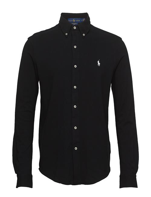Se Featherweight Mesh Shirt Polo Ralph Lauren Black ved Booztlet