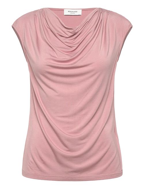 Rwbiarritz Ss Waterfall T-Shirt Rosemunde Pink