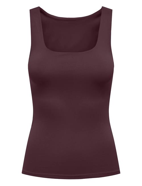 Onlea S/L 2-Ways Fit Top Jrs Noos ONLY Burgundy
