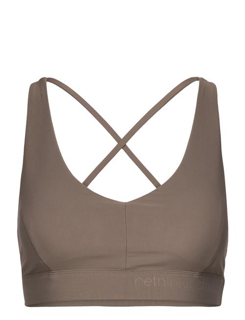 Sports Bra Multi Cross Seville Rethinkit Studios Brown