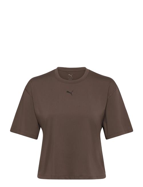 W Cloudspun Relaxed Tee PUMA Brown