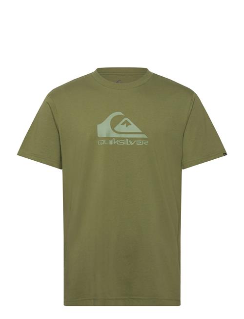 Ev Comp Logo Ss Quiksilver Green
