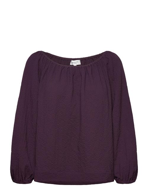 Rwkendall 3/4 Blouse Rosemunde Burgundy