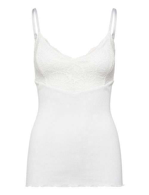 Rwbeatha Sl Strap Lace Top Rosemunde White