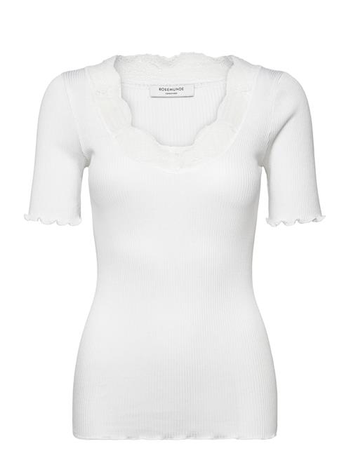 Rwbeatha 2/4 Lace T-Shirt Rosemunde White