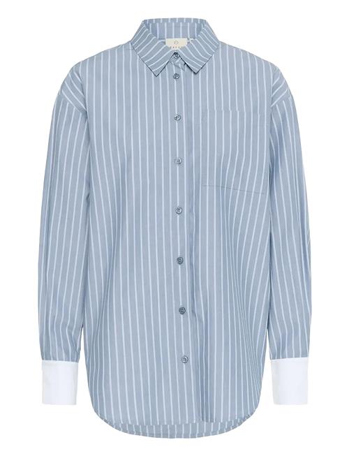 Kamilina Shirt Kaffe Blue